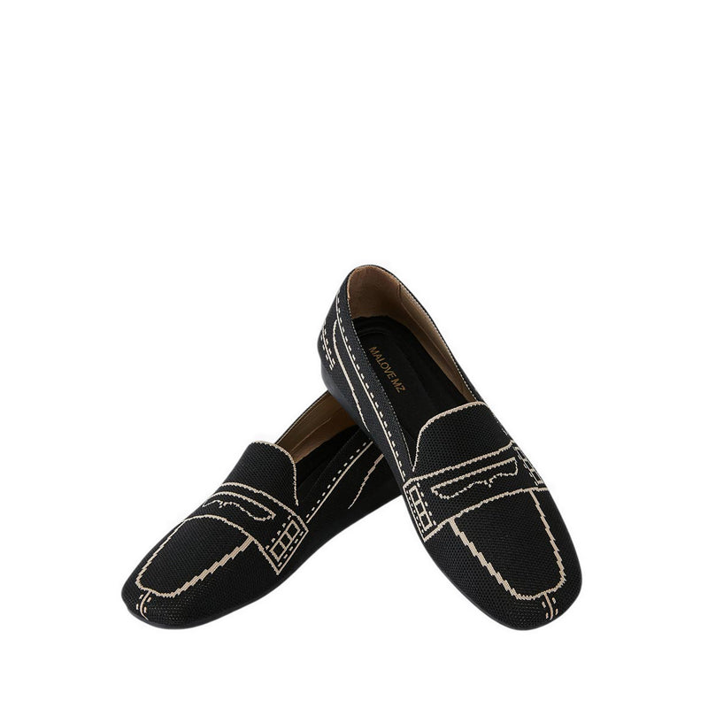 Basic Instinct Women's Flats - Black