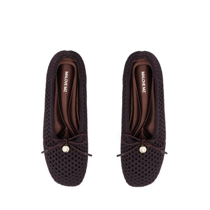 Balet Pearl Women's Flats - Brown