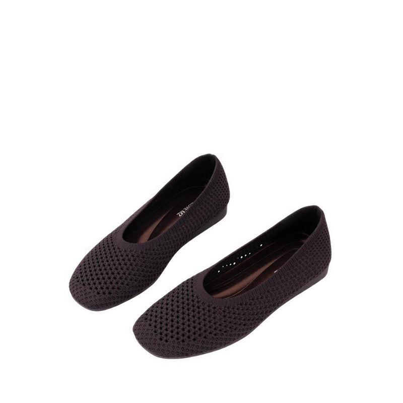 Honey EX Pointed Flats Women's Flats - Brown