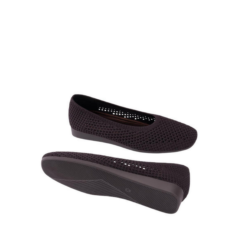 Honey EX Pointed Flats Women's Flats - Brown