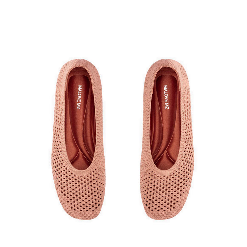 Honey EX Pointed Flats Women's Flats - Mocha