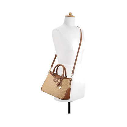 Kiley Small Satchel  - Tan.