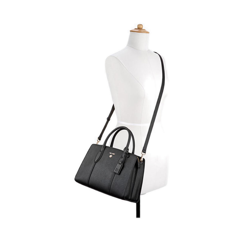Grady 3 Comp Satchel  - Black