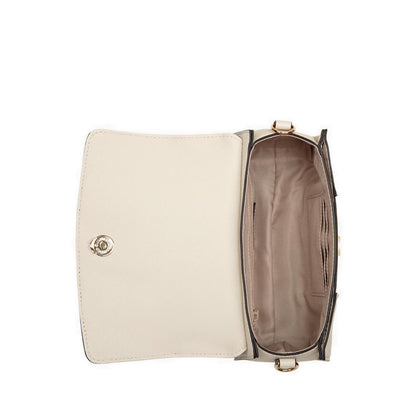 Grady Mini Crossbody Flap  - White