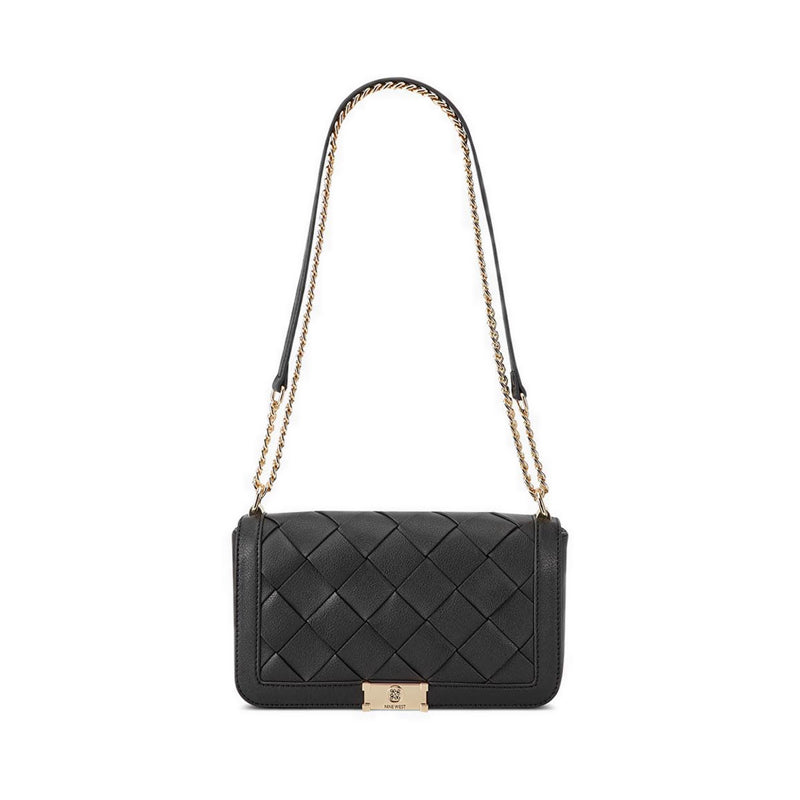 Mylah Crossbody Flap - Black