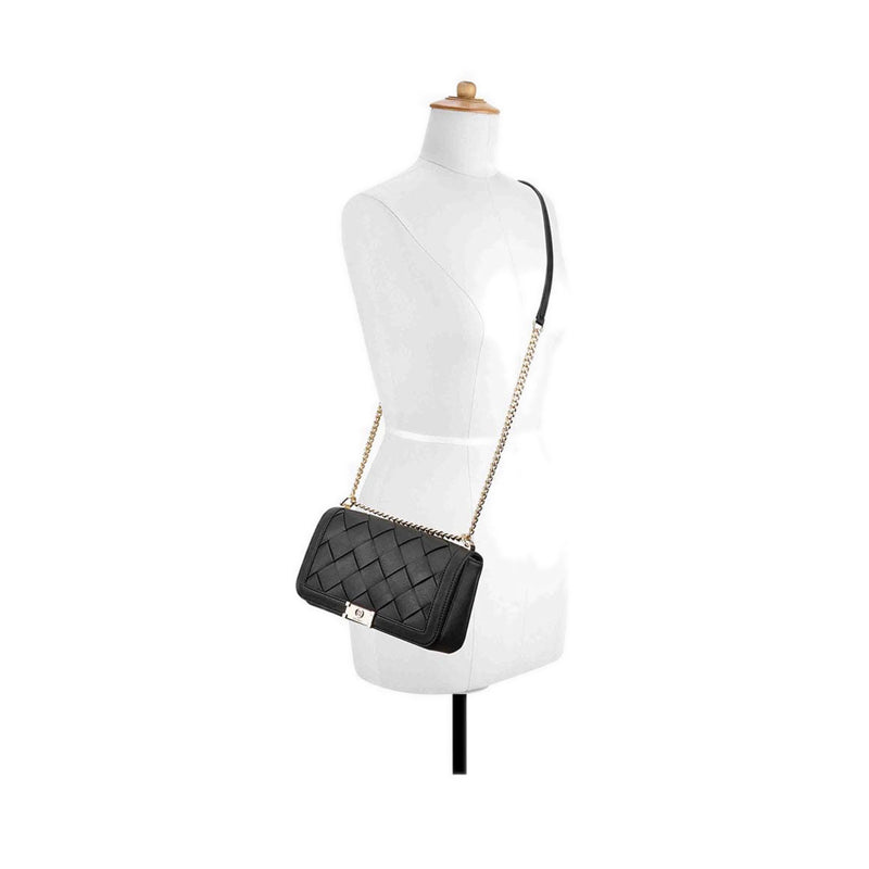 Mylah Crossbody Flap - Black