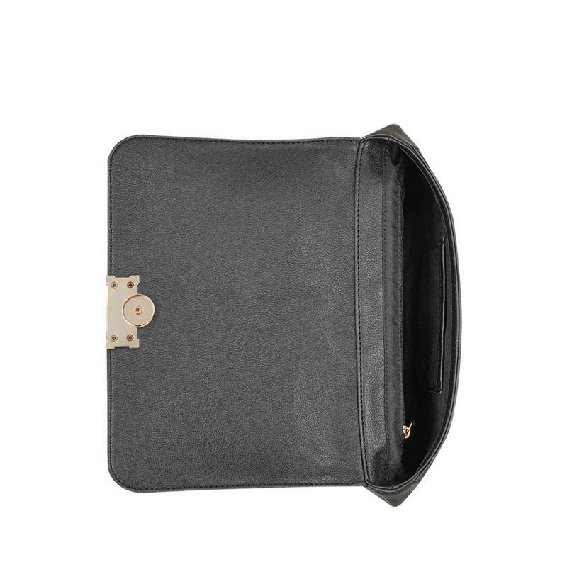 Mylah Crossbody Flap - Black