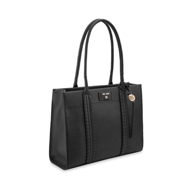 Peyton 2 Comp Tote - Black
