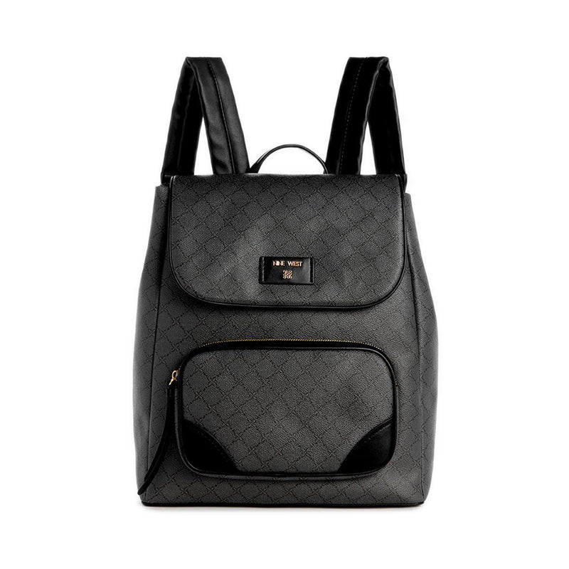Winsland Flap Backpack NGG137733 - Black