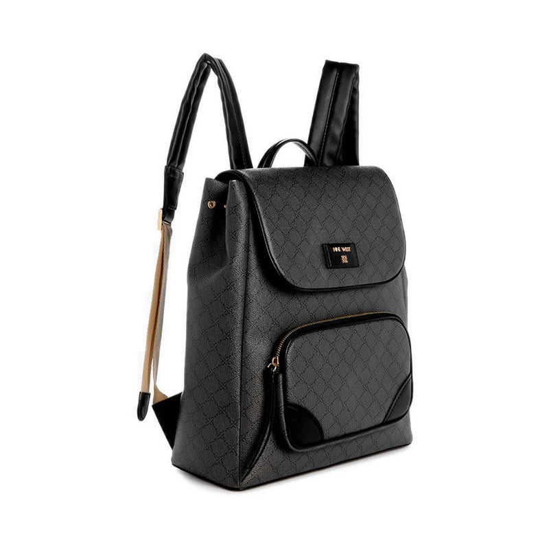 Winsland Flap Backpack NGG137733 - Black
