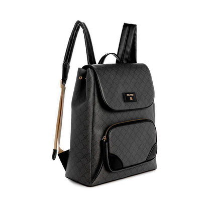 Winsland Flap Backpack NGG137733 - Black
