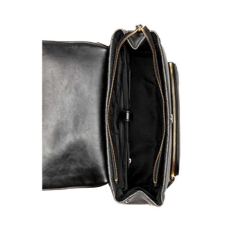 Winsland Flap Backpack NGG137733 - Black
