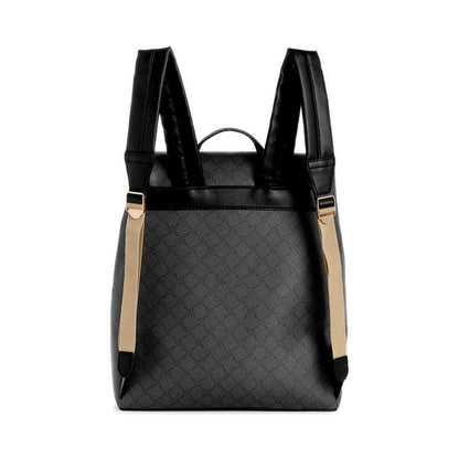 Winsland Flap Backpack NGG137733 - Black