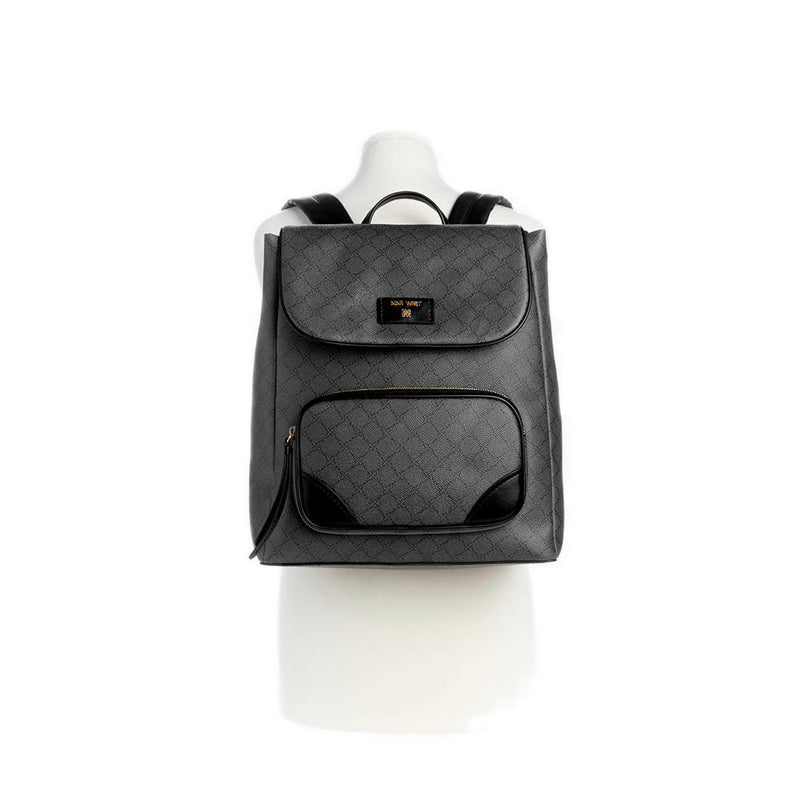Winsland Flap Backpack NGG137733 - Black