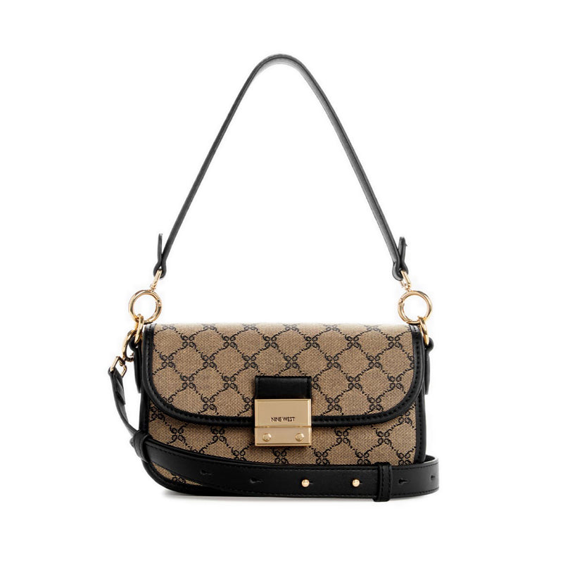 Allington Flap Shoulder Bag NGJ137878 - Natural/Black
