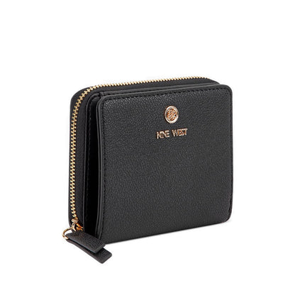 Lockup 9 Slg Small Zip Around  - Black