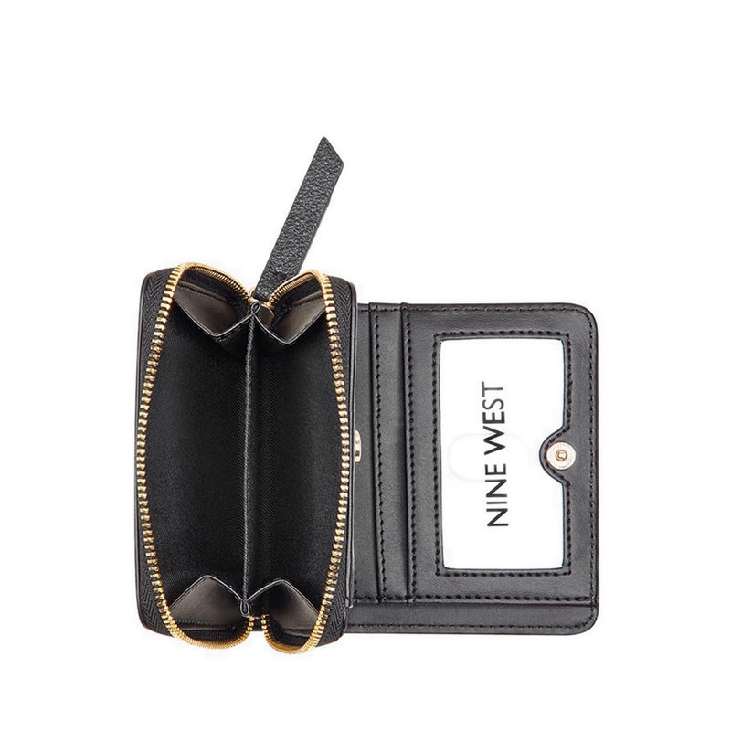 Lockup 9 Slg Small Zip Around  - Black