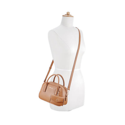 Becher Mini Satchel Womens Crossbody Bags - Brown