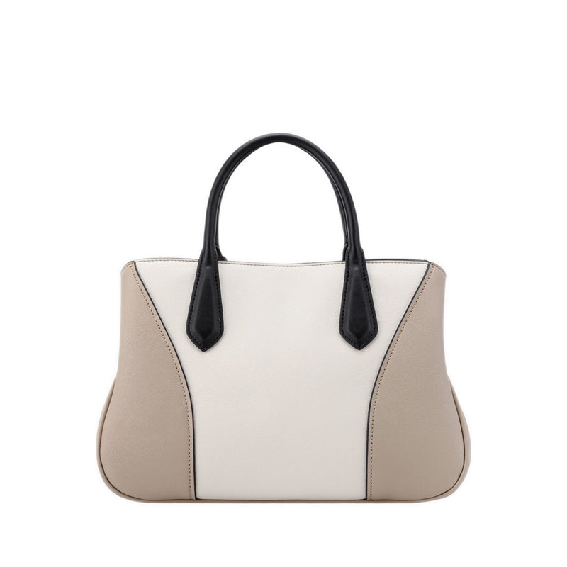Bloomfield 3 Comp Satchel - White