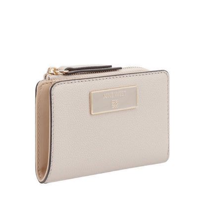 Mary Slg Zip Around Card Case Women's Wallet - Champagne