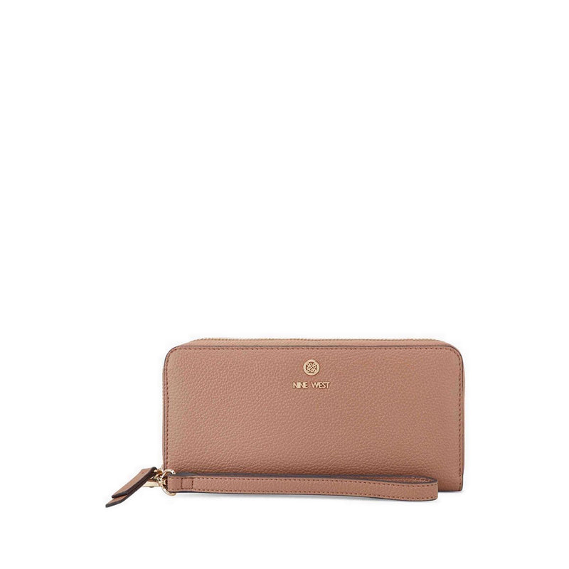 Lockup 9 Slg Zip Arnd Wrst Wlt - Dusty Pink