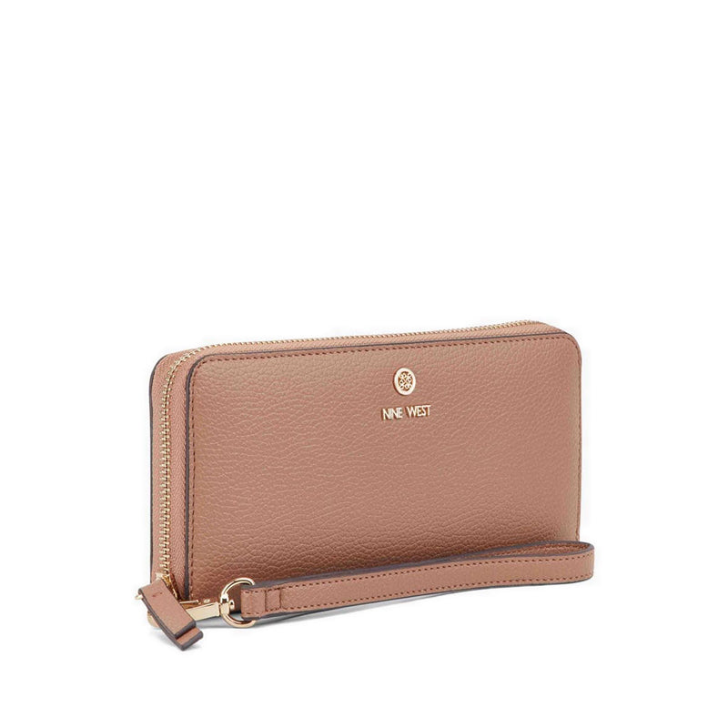 Lockup 9 Slg Zip Arnd Wrst Wlt - Dusty Pink