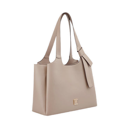 Lyra Multi Comp Tech Tote Womens Totes - Khaki