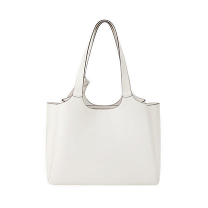 Lyra Multi Comp Tech Tote Womens Totes - White