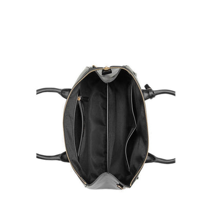 Tenely 2 Comp Satchel Womens Crossbody Bags - Black
