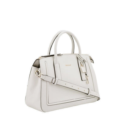 Tenely 2 Comp Satchel Womens Crossbody Bags - White
