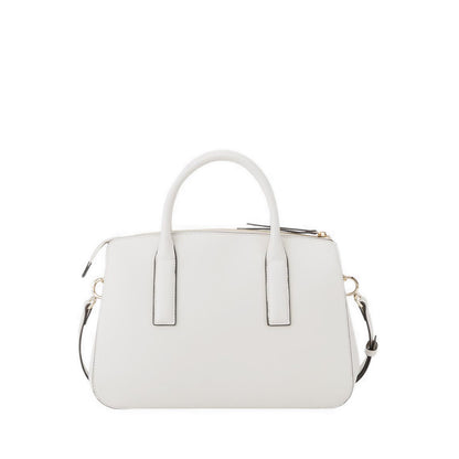 Tenely 2 Comp Satchel Womens Crossbody Bags - White