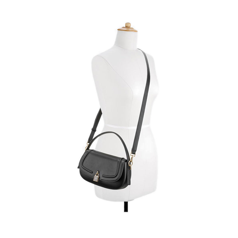 Tenely Convertible Xbody Flap Womens Crossbody Bags - Black