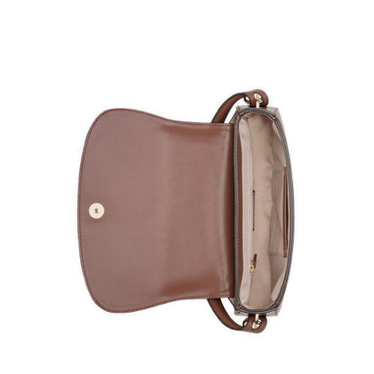 Tenely Convertible Xbody Flap Womens Crossbody Bags - Brown