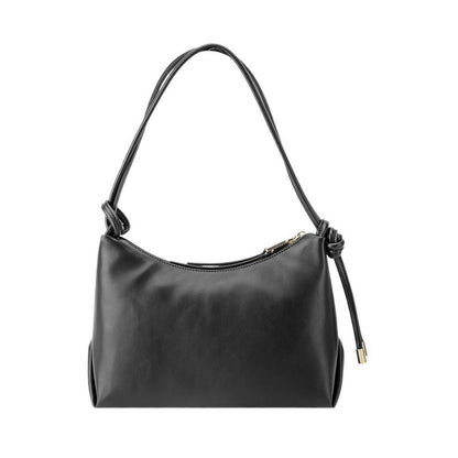 Oralie Top Zip Shoulder Bag Women's Shoulder Bags - Black