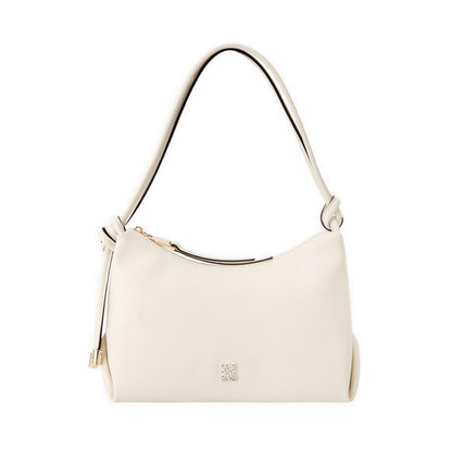 Oralie Top Zip Shoulder Bag Women's Shoulder Bags - Cream
