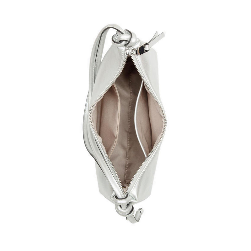 Oralie Top Zip Shoulder Bag Women's Shoulder Bags - Silver