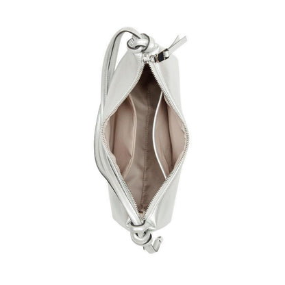 Oralie Top Zip Shoulder Bag Women's Shoulder Bags - Silver