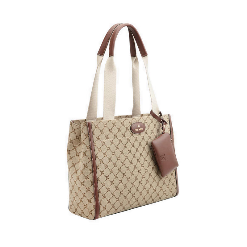 Nine West Pyper Laptop Tote - Mocha