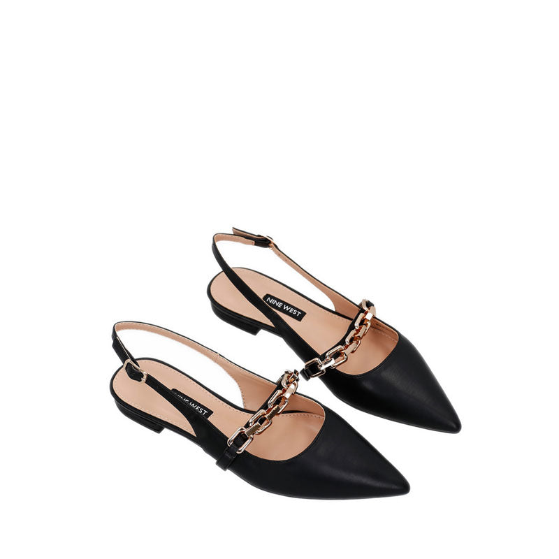 David Women's Ballerina Flats - Black