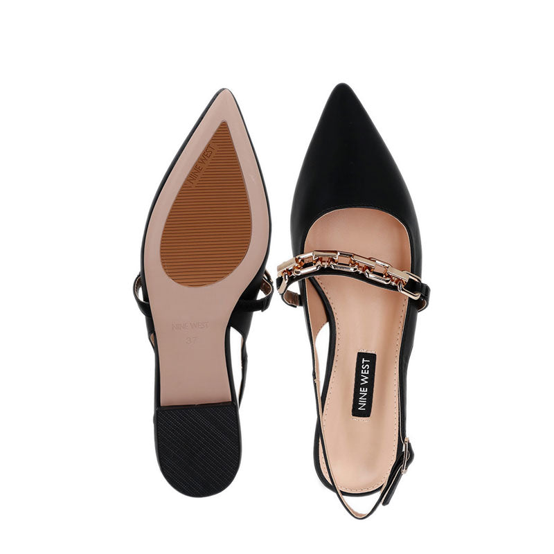David Women's Ballerina Flats - Black