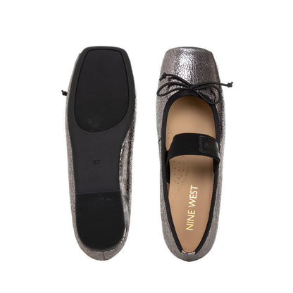ZHA205-9 Women's Mary Jane Heels - Pewter