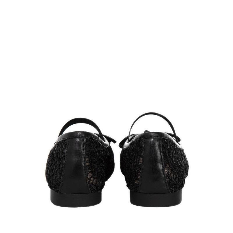 ZHA19-7 Women's Ballerina Flats - Black