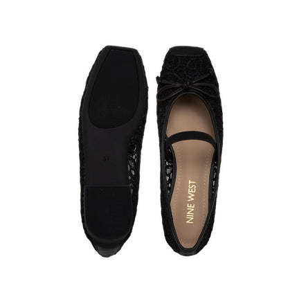 ZHA19-7 Women's Ballerina Flats - Black