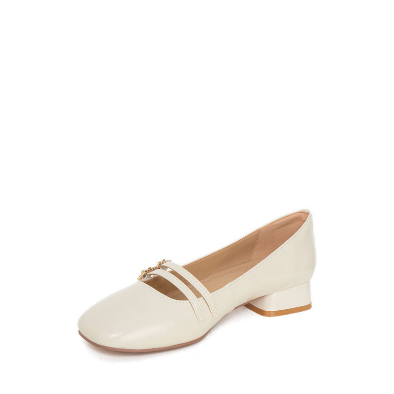 ZHA216-2 Women's Flats - Beige