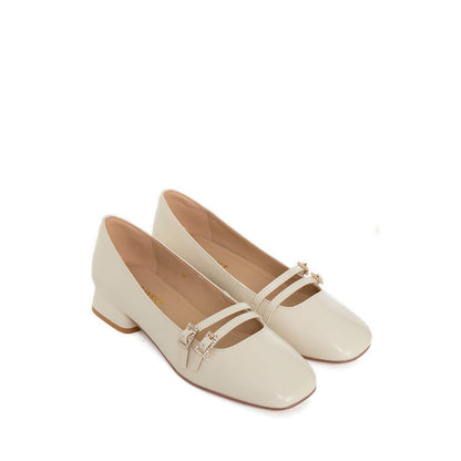 ZHA216-2 Women's Flats - Beige