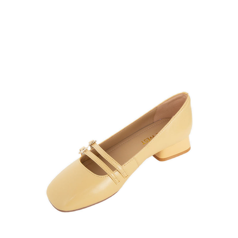 ZHA216-2 Women's Flats - Cream