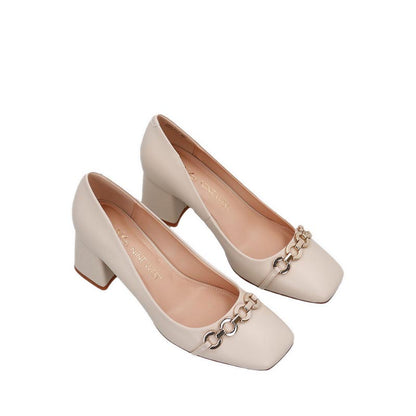 Nara Women's Heels - Beige