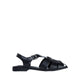 ALEA Women's Flat Sandals - Black