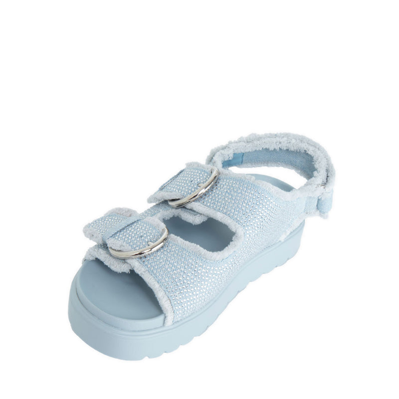 APRIL Women's Flat Sandals - Blue