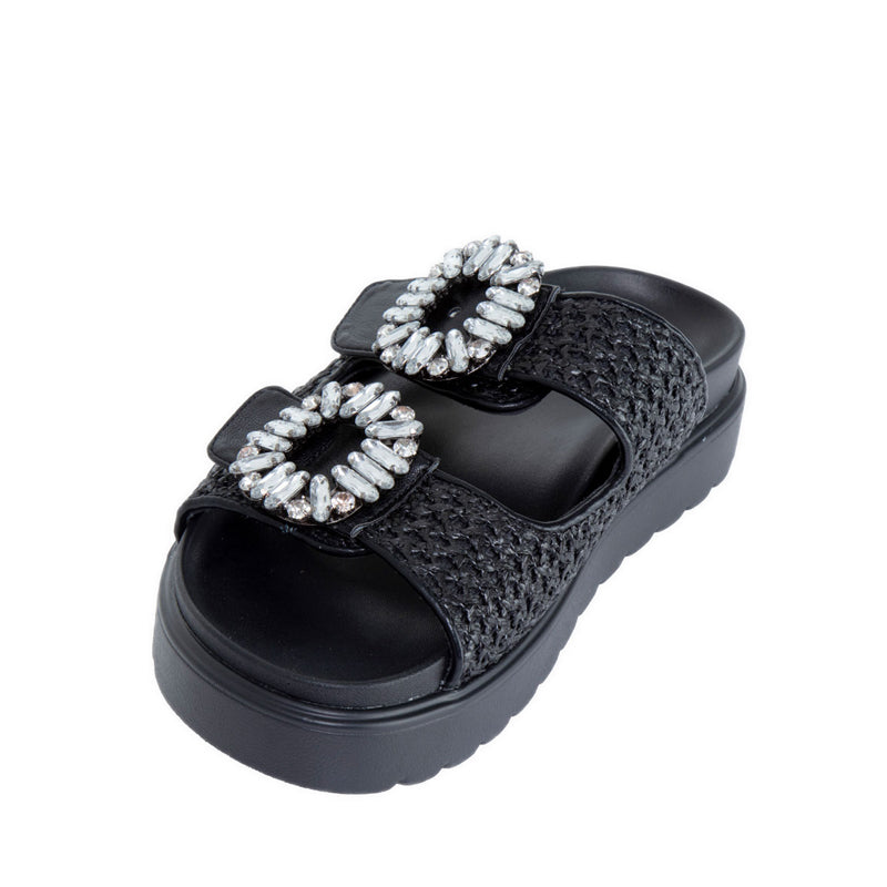 ALIA Women's Wedges Sandals - Black